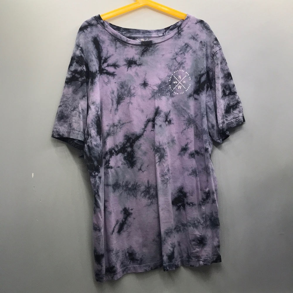 a cute tie dye effect t-shirt